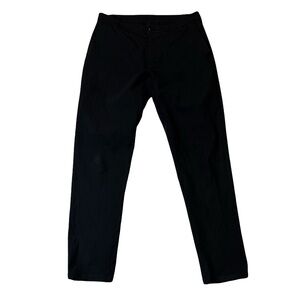 Lululemon mens 31x31 slim fit black solid performance athletic chino pants